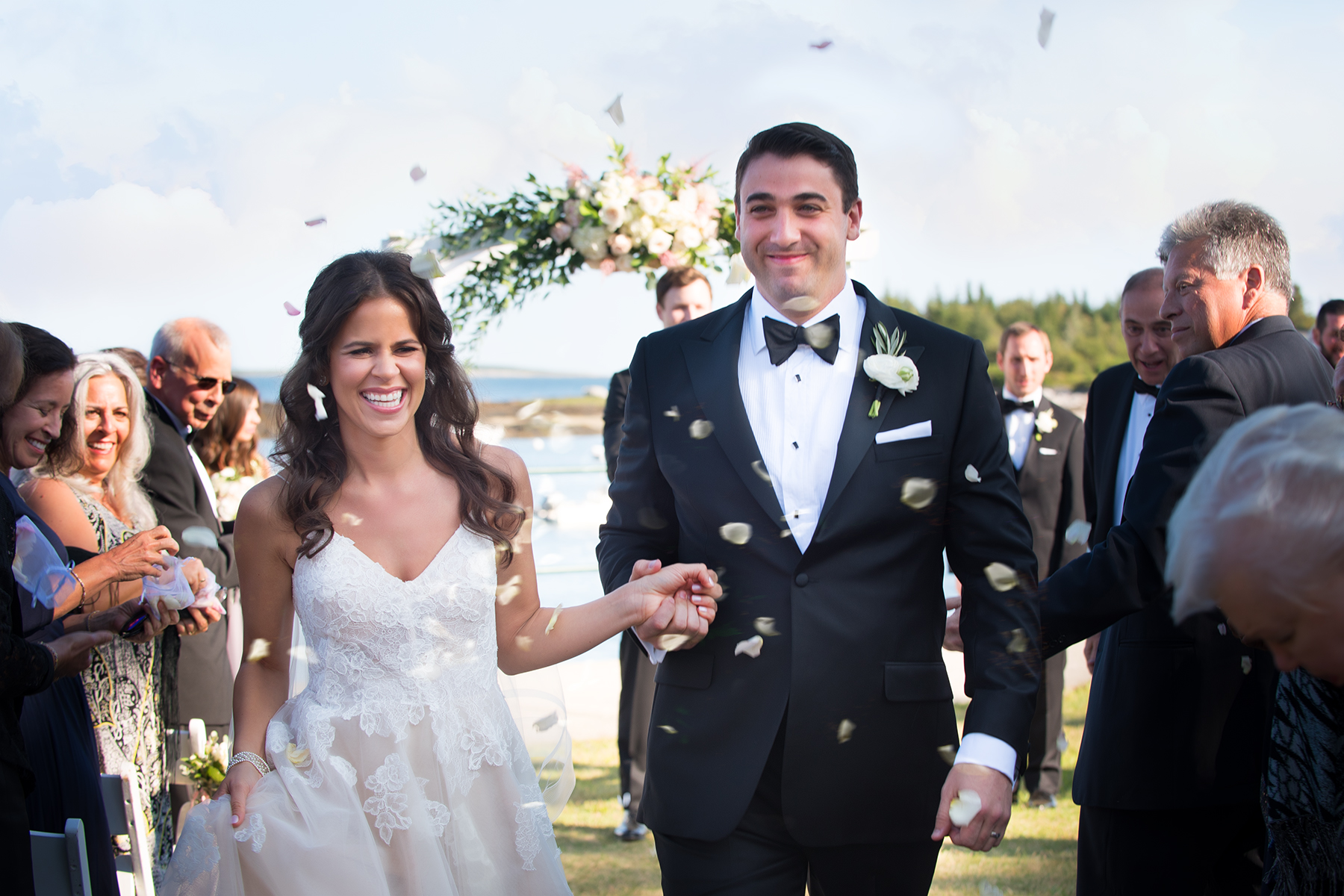 Newagen Seaside Inn Weddings in Southport, Maine by Peter Greeno Photography