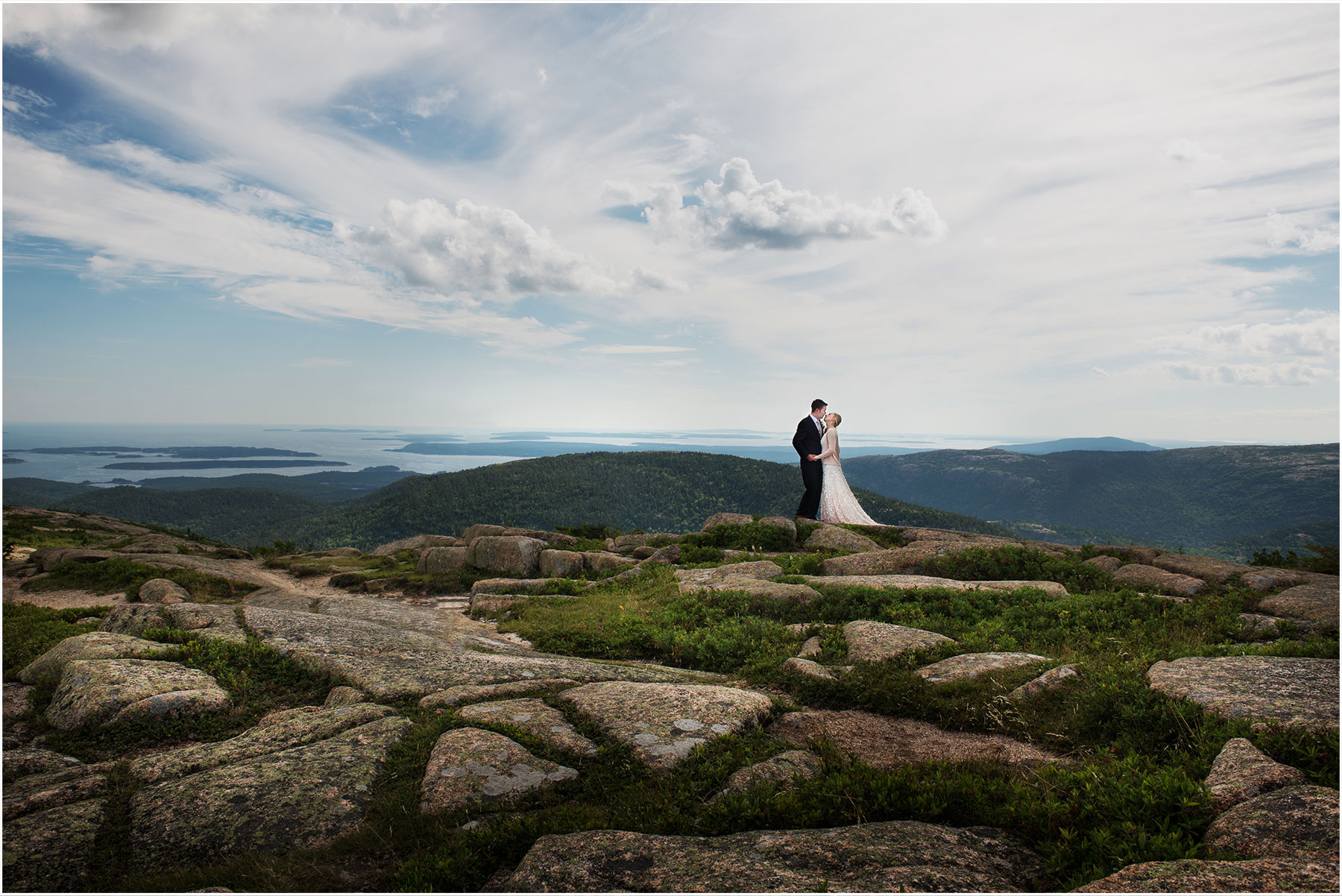Acadia and Mt Desert Island Weddings by Peter Greeno