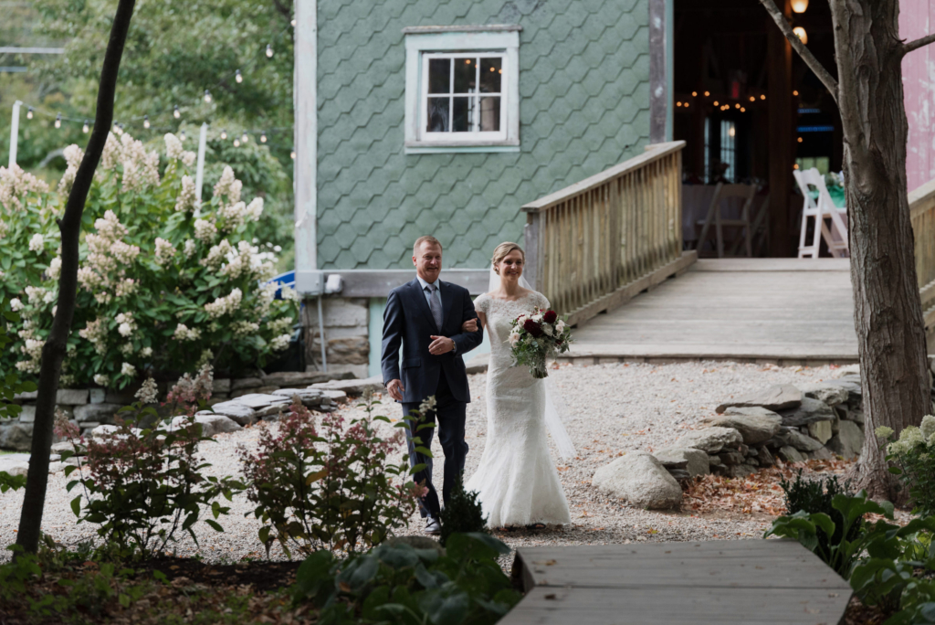 Dad and Jennifer at The Barn on Walnut Hill