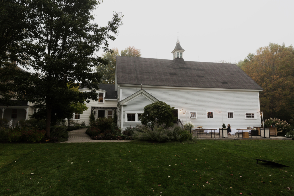 Early evening at The Barn on Walnut Hill